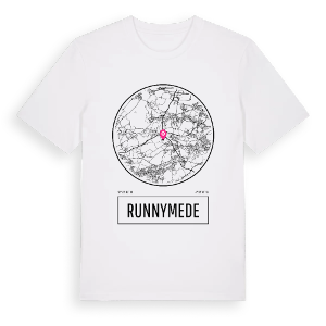 Runnymede t-shirt – ekologisk bomull t-shirt från Pinshirt