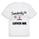 Någon i Rushden älskar mig t-shirt