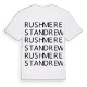 Rushmere St Andrew ordlek t-shirt