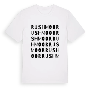 Rushmoor ordlek t-shirt – ekologisk bomull t-shirt från Pinshirt