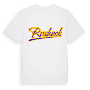 Rushock baseball t-shirt – ekologisk bomull t-shirt från Pinshirt