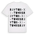 Ruyton-XI-Towns ordlek t-shirt