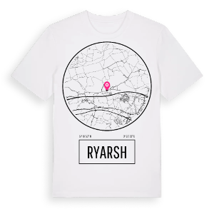 Ryarsh t-shirt – ekologisk bomull t-shirt från Pinshirt