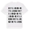 Ryburgh ordlek t-shirt