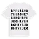 Ryburgh ordlek t-shirt