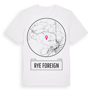 Rye Foreign t-shirt – ekologisk bomull t-shirt från Pinshirt