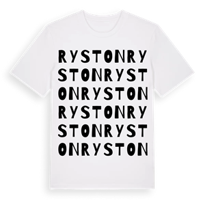 Ryston ordlek t-shirt – ekologisk bomull t-shirt från Pinshirt