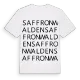 Saffron Walden ordlek t-shirt