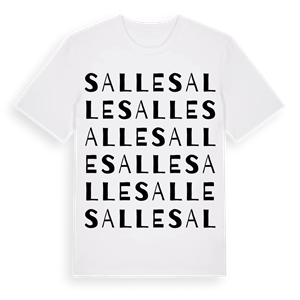 Salle ordlek t-shirt – ekologisk bomull t-shirt från Pinshirt