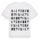 Salterforth ordlek t-shirt