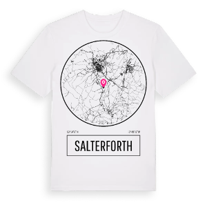 Salterforth t-shirt – ekologisk bomull t-shirt från Pinshirt