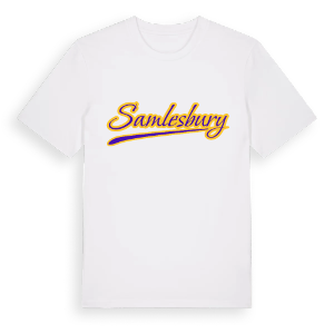 Samlesbury baseball t-shirt – ekologisk bomull t-shirt från Pinshirt
