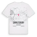 Samlesbury karta t-shirt