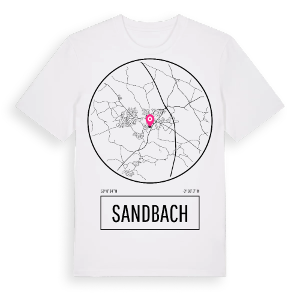 Sandbach t-shirt – ekologisk bomull t-shirt från Pinshirt