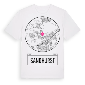 Sandhurst t-shirt – ekologisk bomull t-shirt från Pinshirt