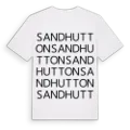 Sandhutton ordlek t-shirt