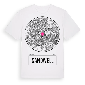 Sandwell t-shirt – ekologisk bomull t-shirt från Pinshirt