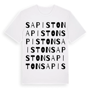 Sapiston ordlek t-shirt – ekologisk bomull t-shirt från Pinshirt