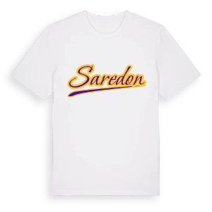 Saredon baseball t-shirt – ekologisk bomull t-shirt från Pinshirt