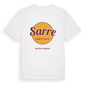 Sarre cirkel t-shirt – ekologisk bomull t-shirt från Pinshirt