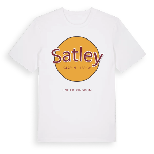 Satley cirkel t-shirt – ekologisk bomull t-shirt från Pinshirt