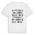 Satterleigh and Warkleigh ordlek t-shirt