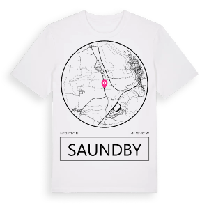 Saundby t-shirt – ekologisk bomull t-shirt från Pinshirt