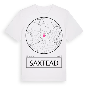 Saxtead t-shirt – ekologisk bomull t-shirt från Pinshirt