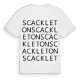 Scackleton ordlek t-shirt