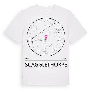 Scagglethorpe t-shirt – ekologisk bomull t-shirt från Pinshirt