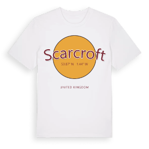 Scarcroft cirkel t-shirt – ekologisk bomull t-shirt från Pinshirt