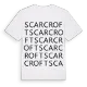 Scarcroft ordlek t-shirt