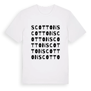 Scotton ordlek t-shirt – ekologisk bomull t-shirt från Pinshirt