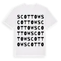 Scottow ordlek t-shirt