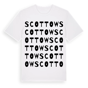 Scottow ordlek t-shirt – ekologisk bomull t-shirt från Pinshirt