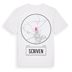 Scriven t-shirt – ekologisk bomull t-shirt från Pinshirt