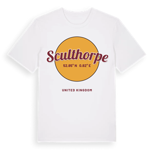 Sculthorpe cirkel t-shirt – ekologisk bomull t-shirt från Pinshirt