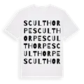 Sculthorpe ordlek t-shirt