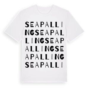 Sea Palling ordlek t-shirt – ekologisk bomull t-shirt från Pinshirt
