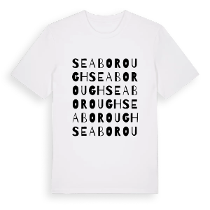 Seaborough ordlek t-shirt – ekologisk bomull t-shirt från Pinshirt