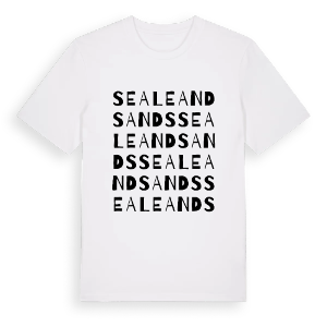 Seale and Sands ordlek t-shirt – ekologisk bomull t-shirt från Pinshirt