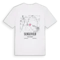 Sedgefield karta t-shirt