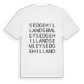 Sedgehill and Semley ordlek t-shirt