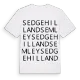Sedgehill and Semley ordlek t-shirt