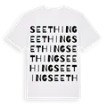 Seething ordlek t-shirt