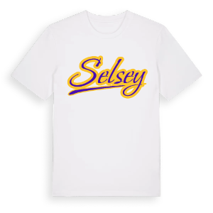Selsey baseball t-shirt – ekologisk bomull t-shirt från Pinshirt