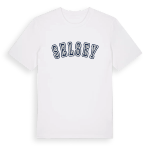 Selsey college t-shirt – ekologisk bomull t-shirt från Pinshirt
