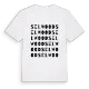 Selwood ordlek t-shirt