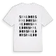 Shaldon ordlek t-shirt