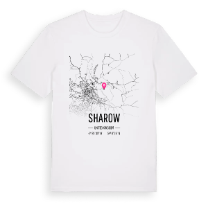 Sharow karta t-shirt – ekologisk bomull t-shirt från Pinshirt